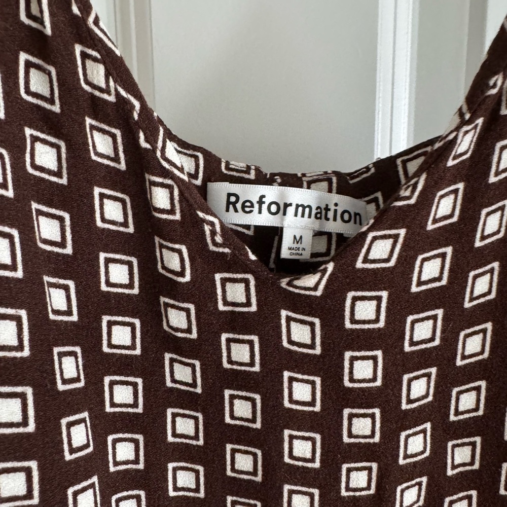 Reformation Noha Mini Dress in Palladio (Size S/M) - Picture 7 of 9